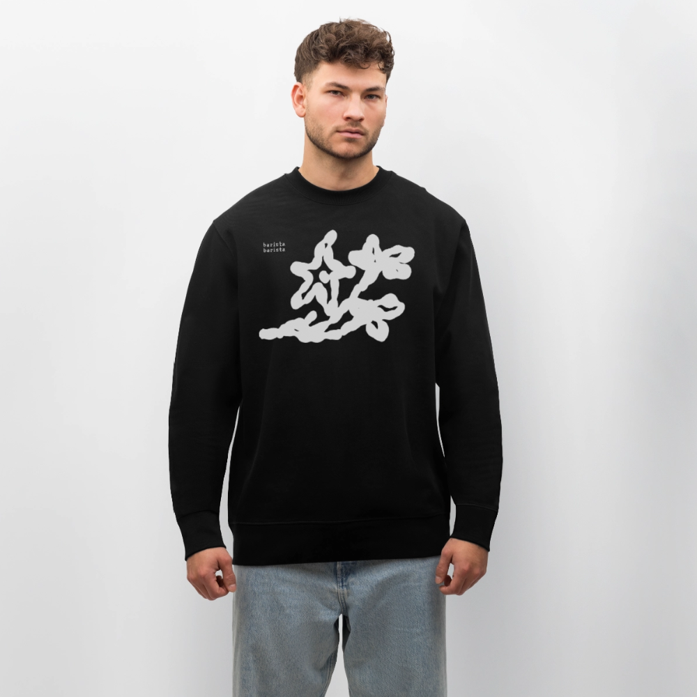 Sudadera Unisex (FLOWER) - negro