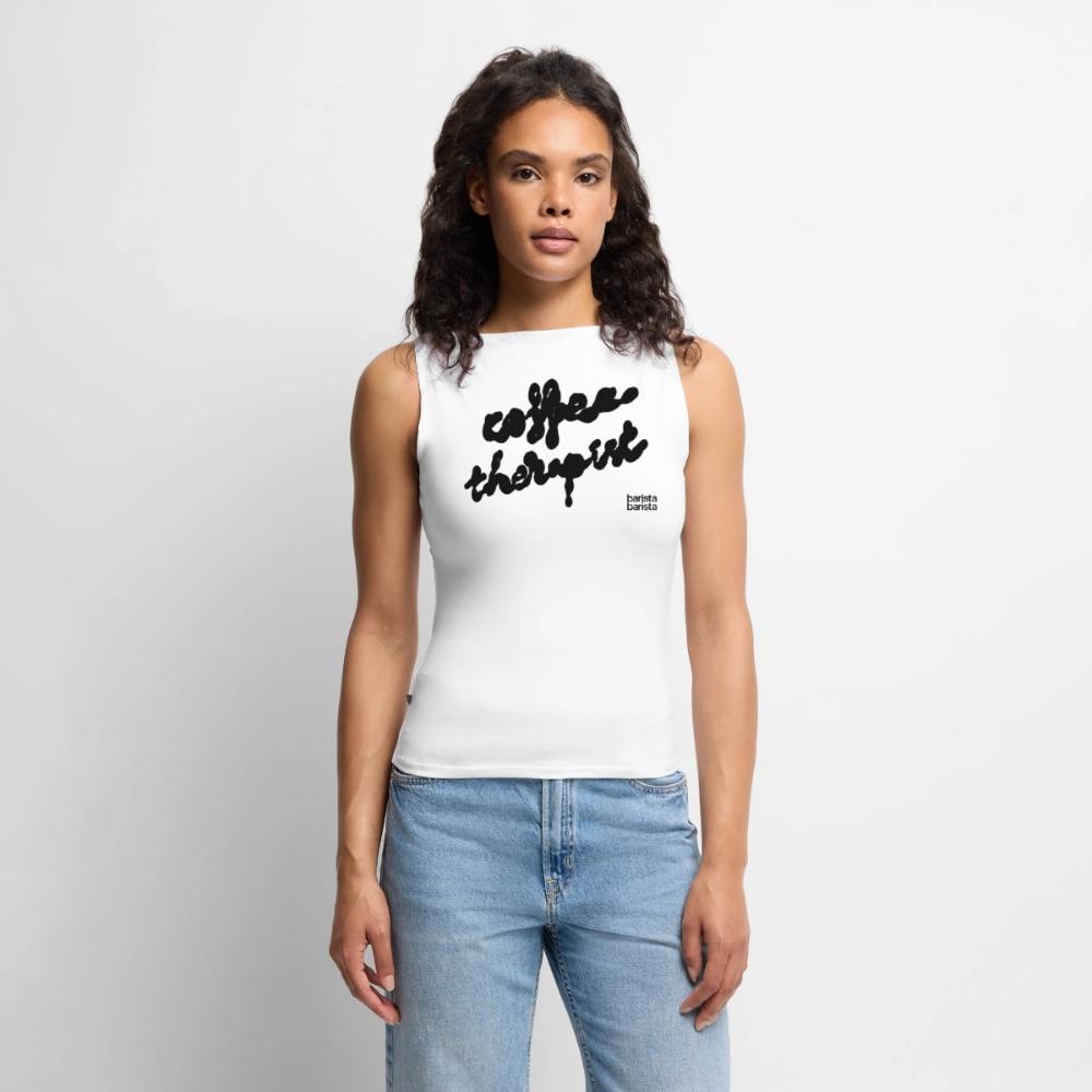 Tank top Mujer (THERAPIST) - blanco
