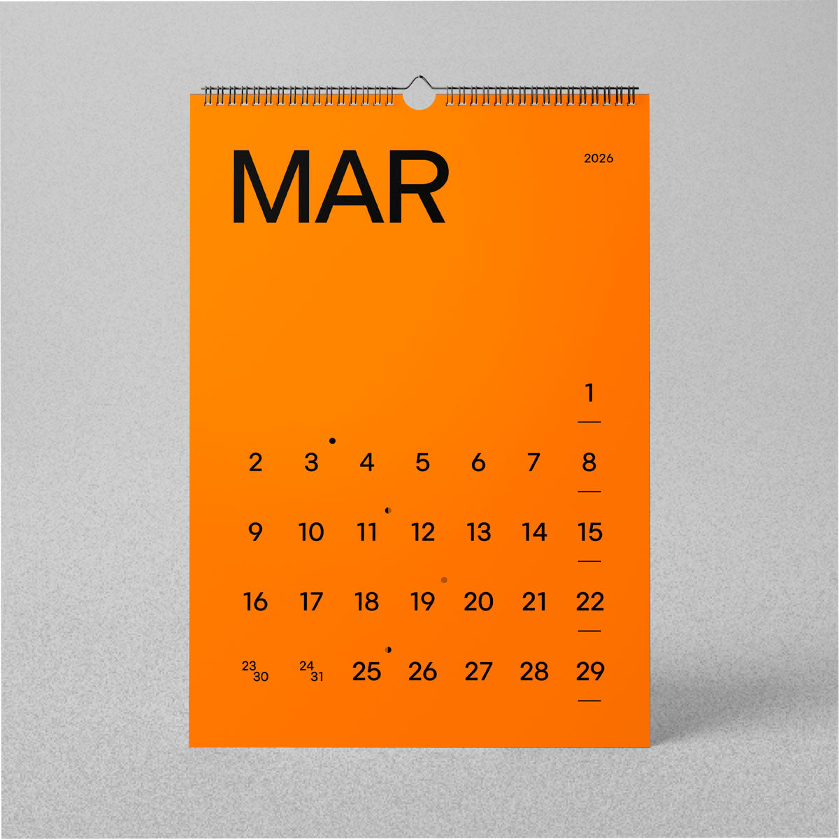 OTH-3 Calendar (2026)
