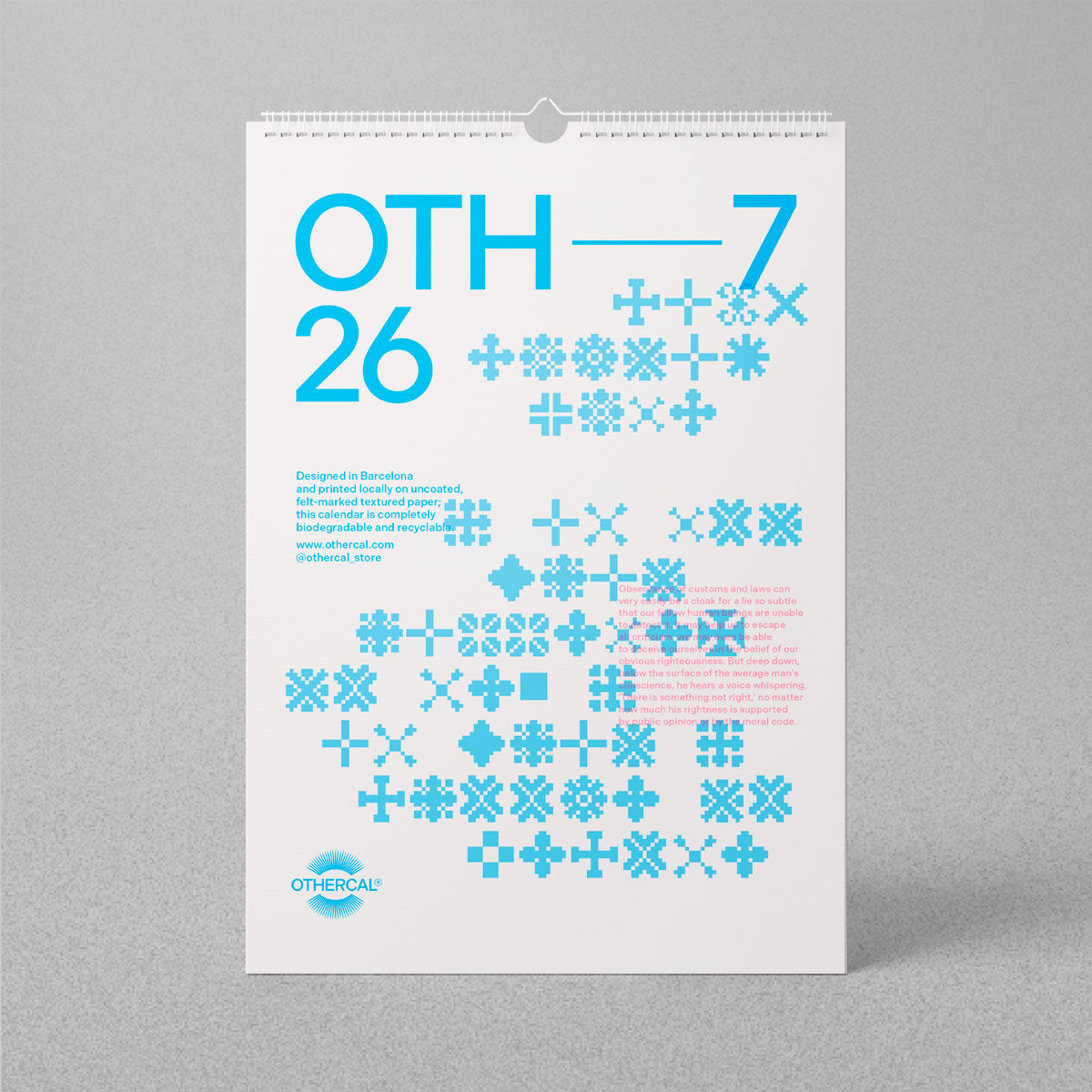 OTH-7 Calendar (2026)