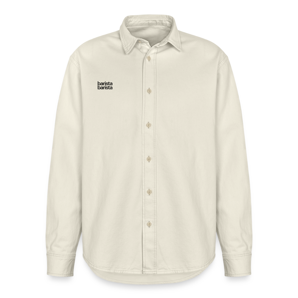 Camisa manga larga Unisex (THERAPIST) - ecru suave