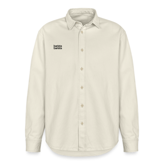 Camisa manga larga Unisex (THERAPIST) - ecru suave