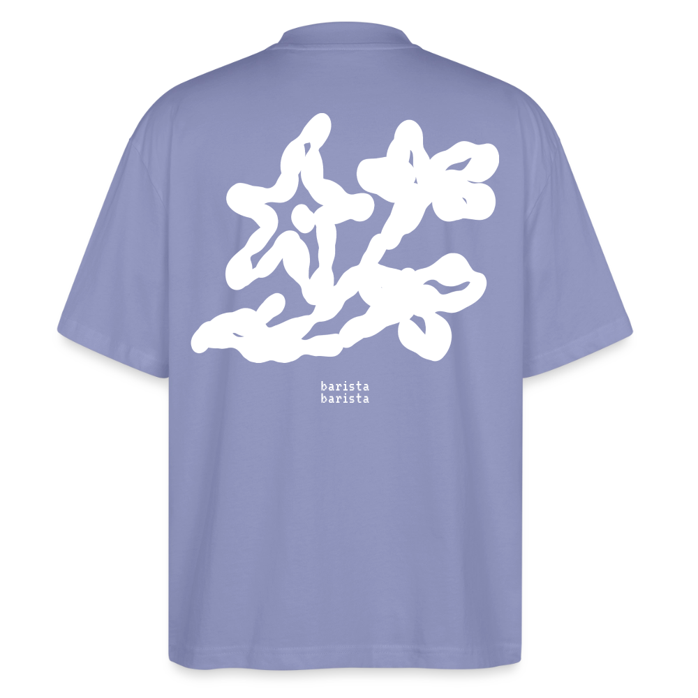 Camiseta Oversize Unisex (CARA) - violeta