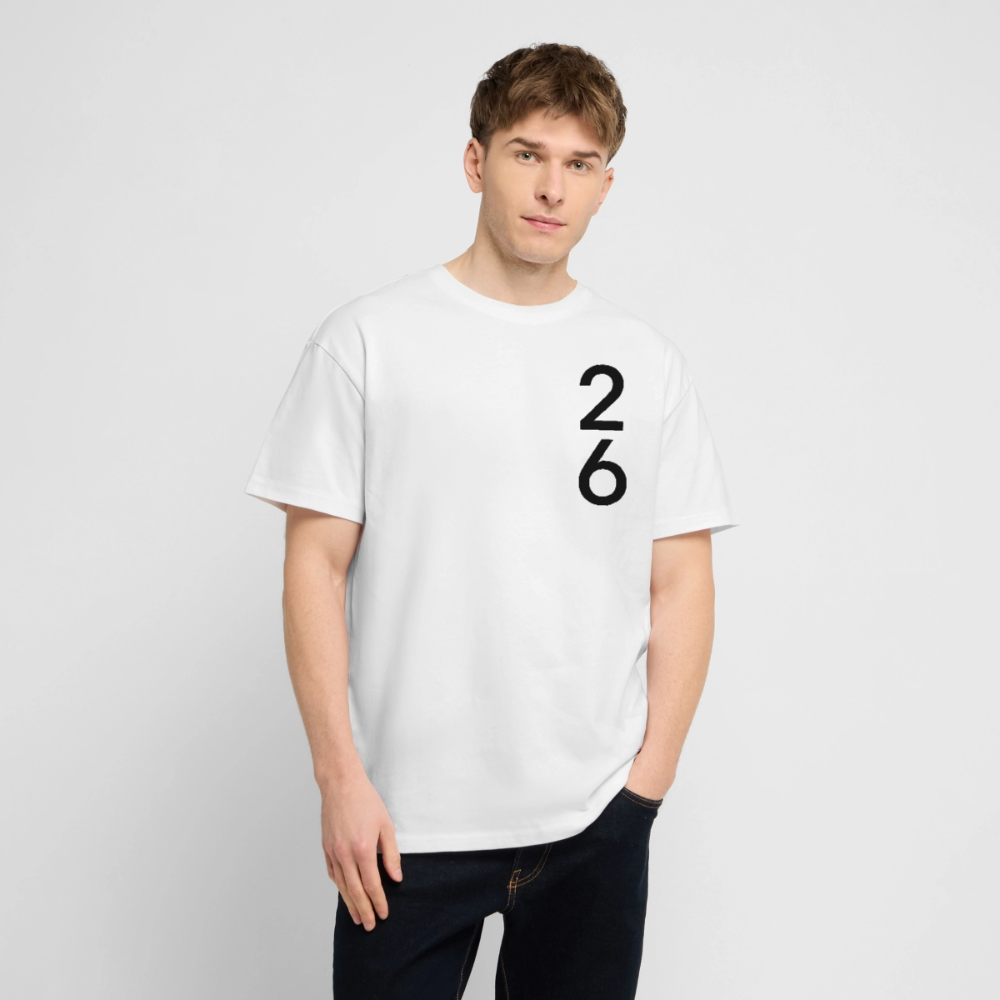 Camiseta Oversize Ecológica Unisex Stanley/Stella Blaster 2.0 - blanco