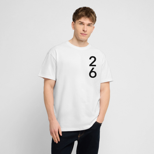 Camiseta Oversize Ecológica Unisex Stanley/Stella Blaster 2.0 - blanco