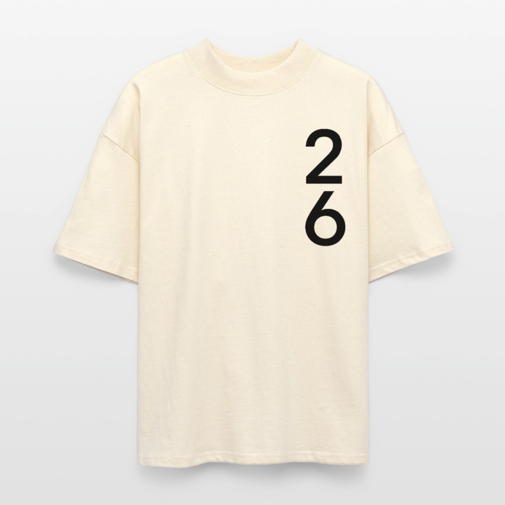 Camiseta Oversize Ecológica Unisex Stanley/Stella Blaster 2.0 - ecru suave