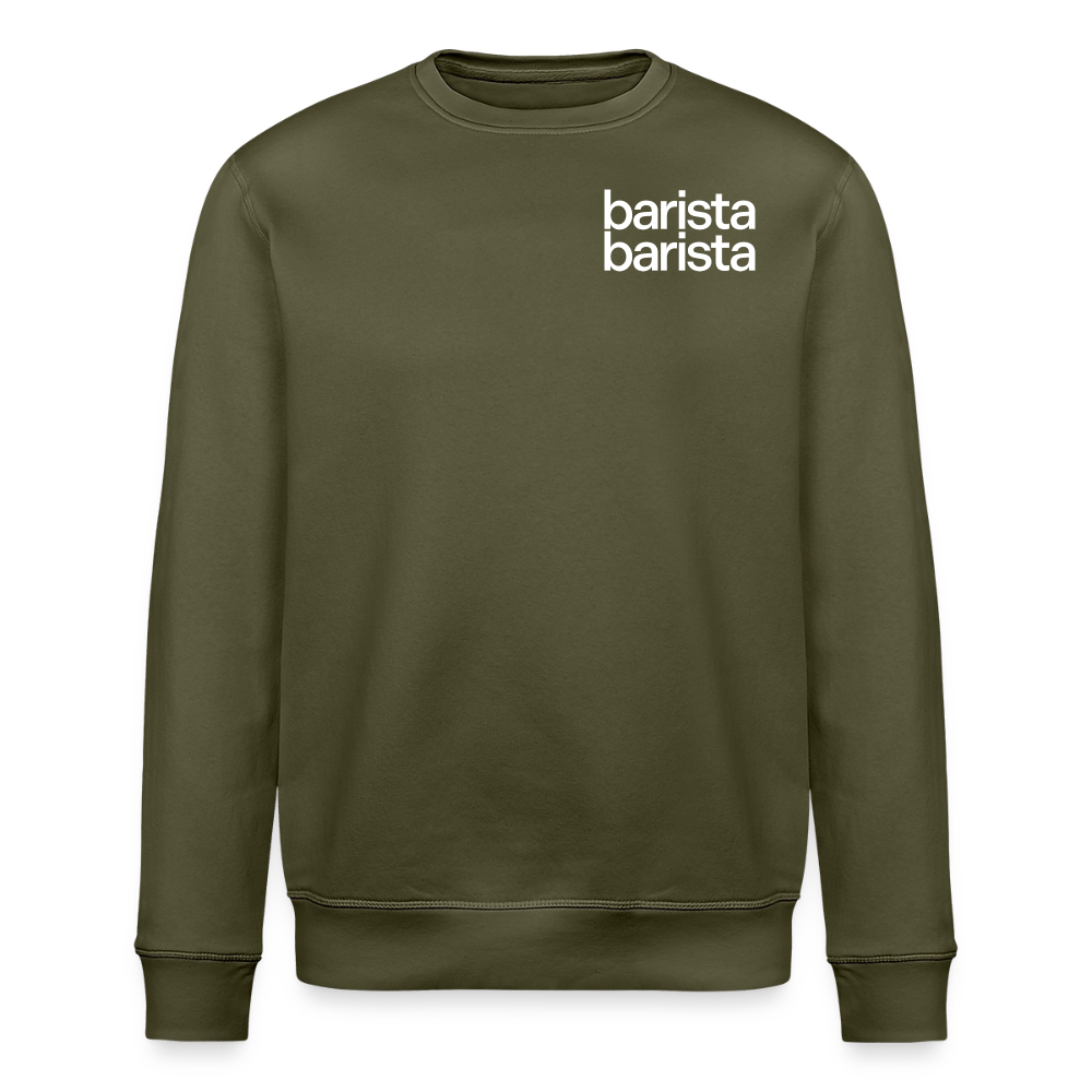 Sudadera logo blanco - khaki