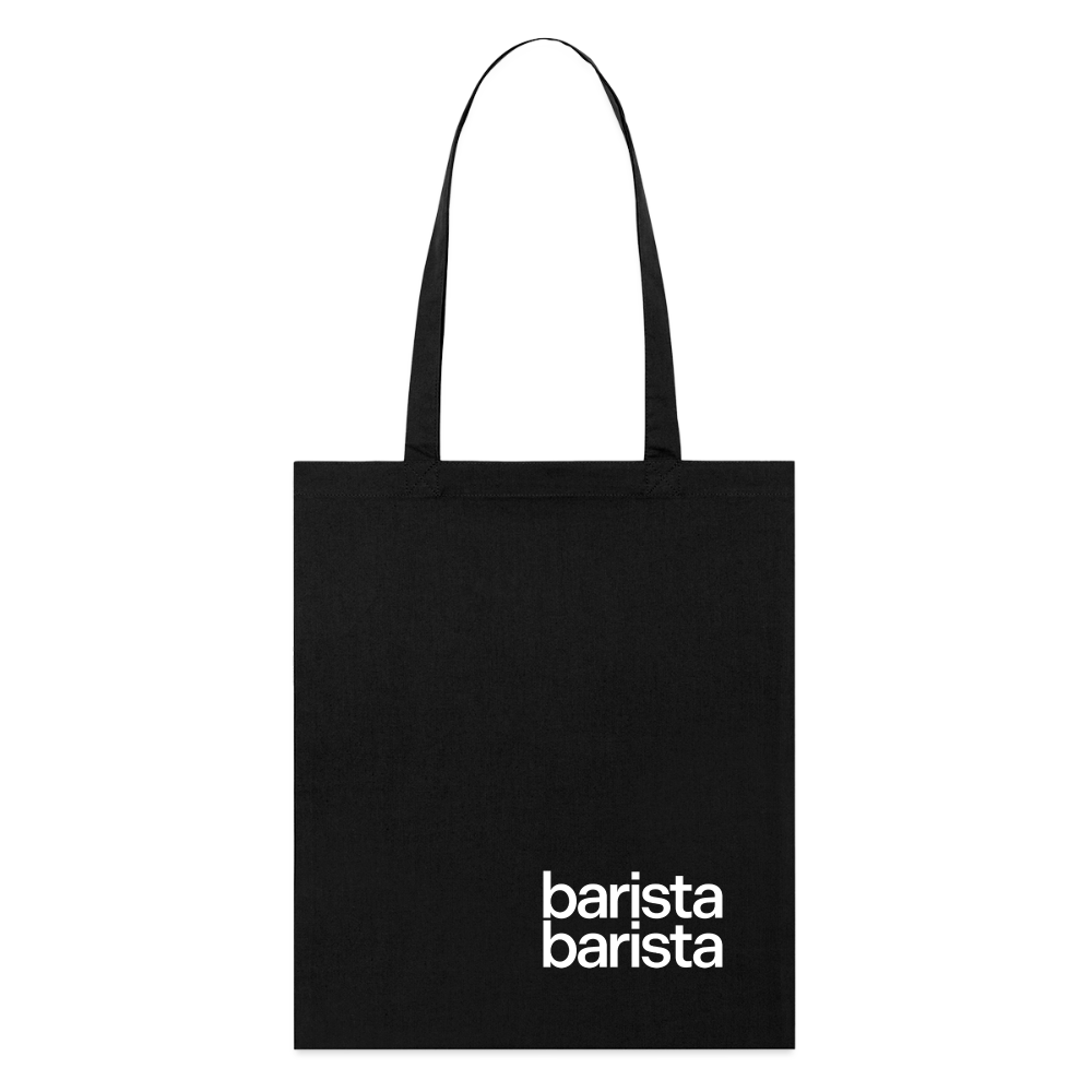 Tote 160 g/m2 minimal negra - negro