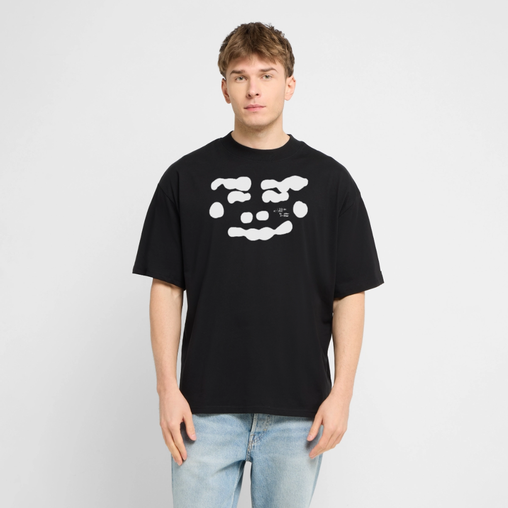 Camiseta Oversize Unisex (CARA) - negro