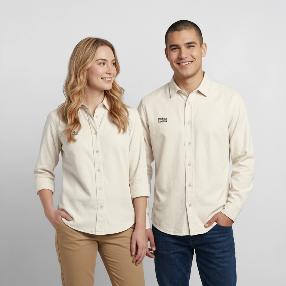 Camisa manga larga Unisex (THERAPIST) - ecru suave