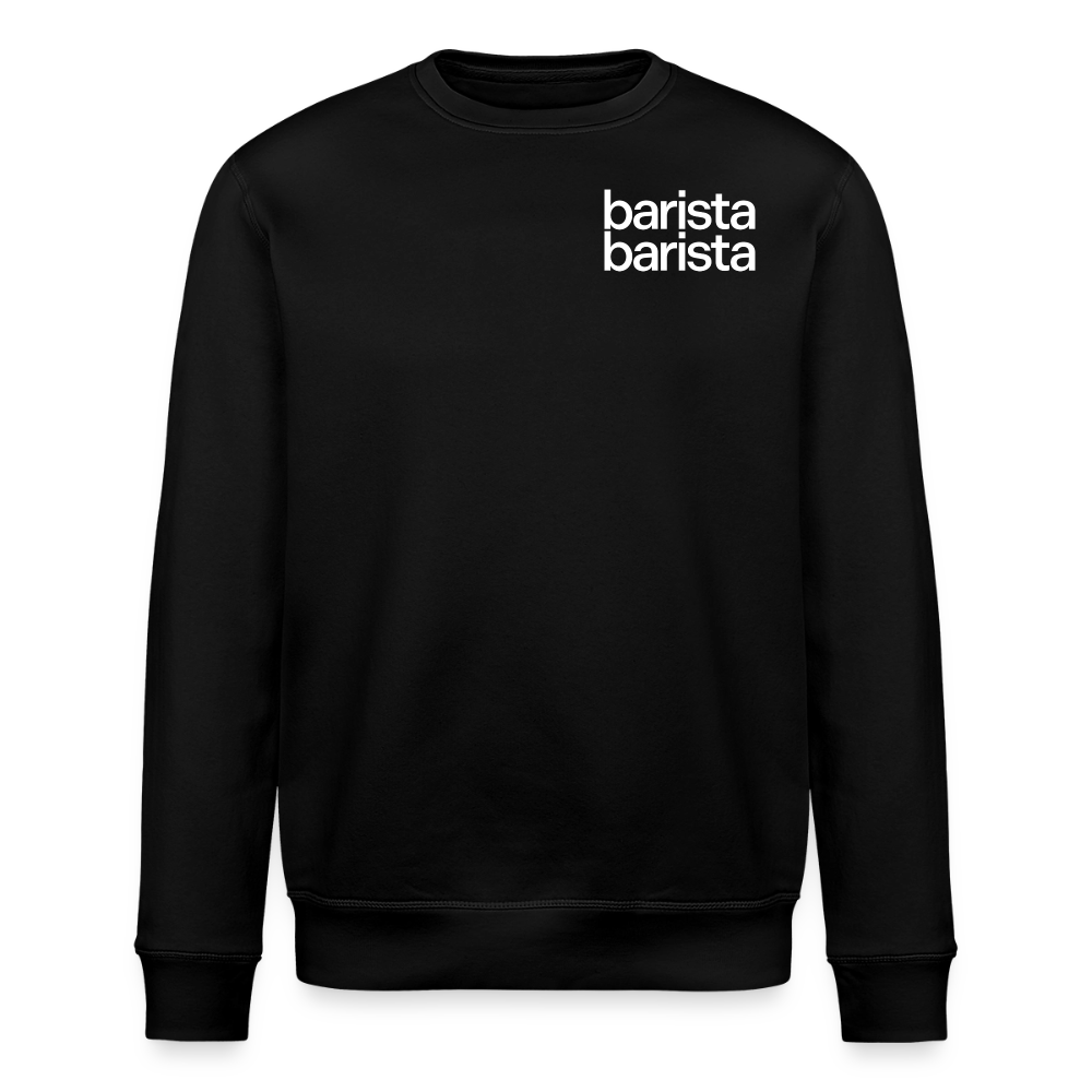 Sudadera logo blanco - negro
