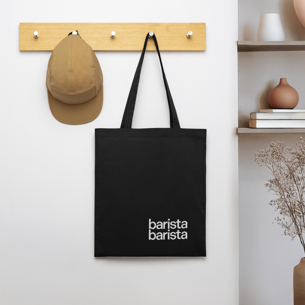 Tote 160 g/m2 minimal negra - negro