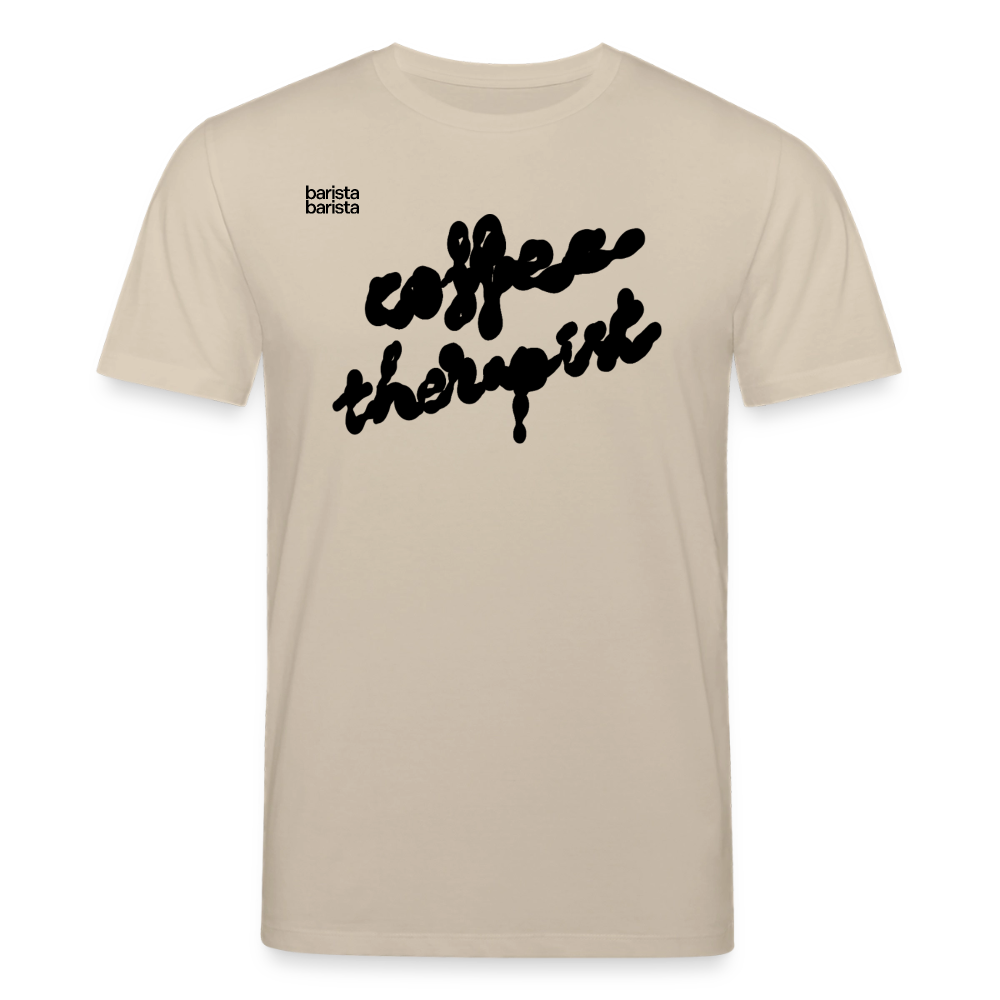 Camiseta recta Unisex (THERAPIST) - beige