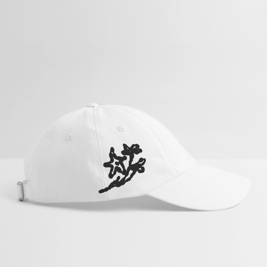 Gorra Blanca (FLOR) - blanco/blanco