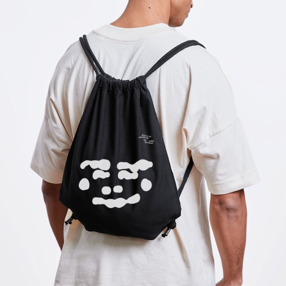Bolsa de cordones heavyweight recycled Stanley/Stella (FACE) - negro