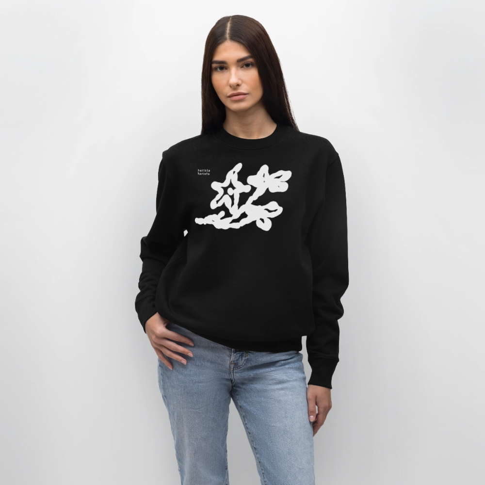 Sudadera Unisex (FLOWER) - negro