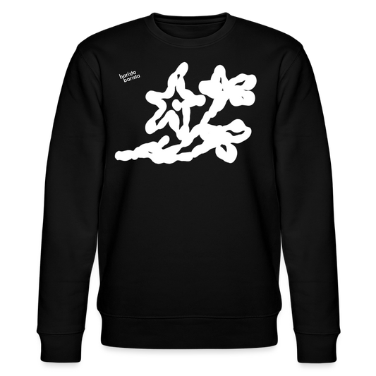 Sudadera Unisex (FLOWER) - negro