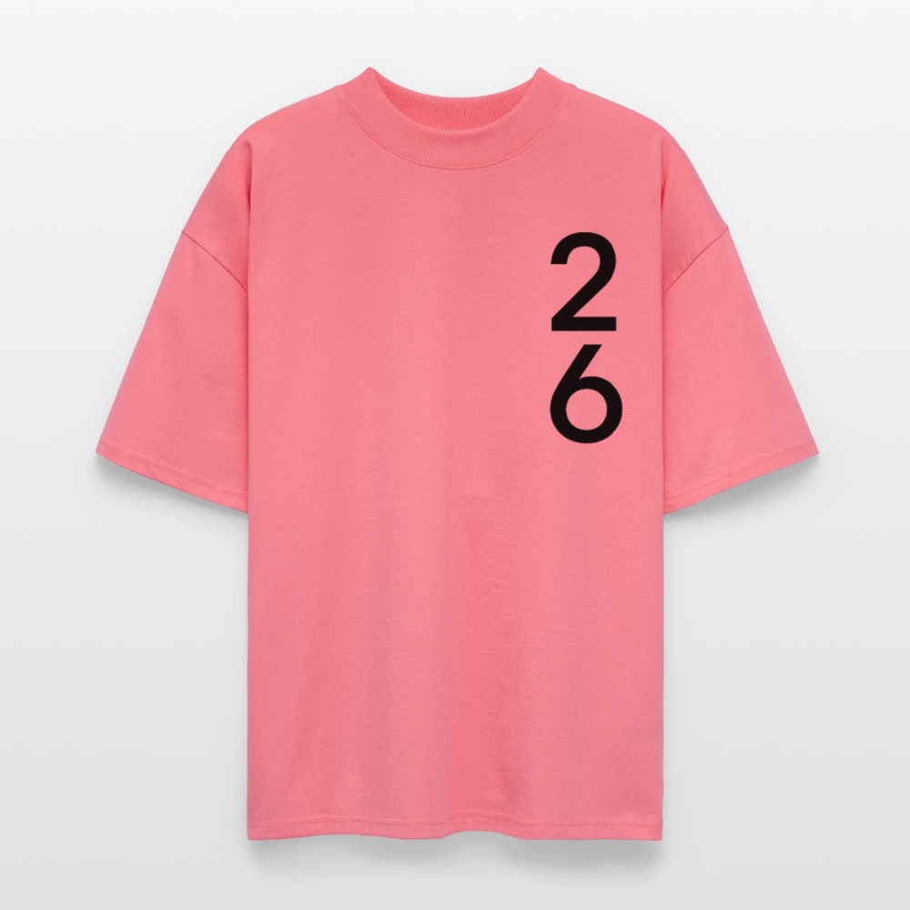 Camiseta Oversize Ecológica Unisex Stanley/Stella Blaster 2.0 - rosa 