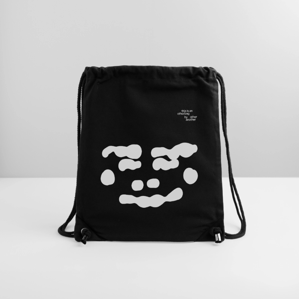 Bolsa de cordones heavyweight recycled Stanley/Stella (FACE) - negro