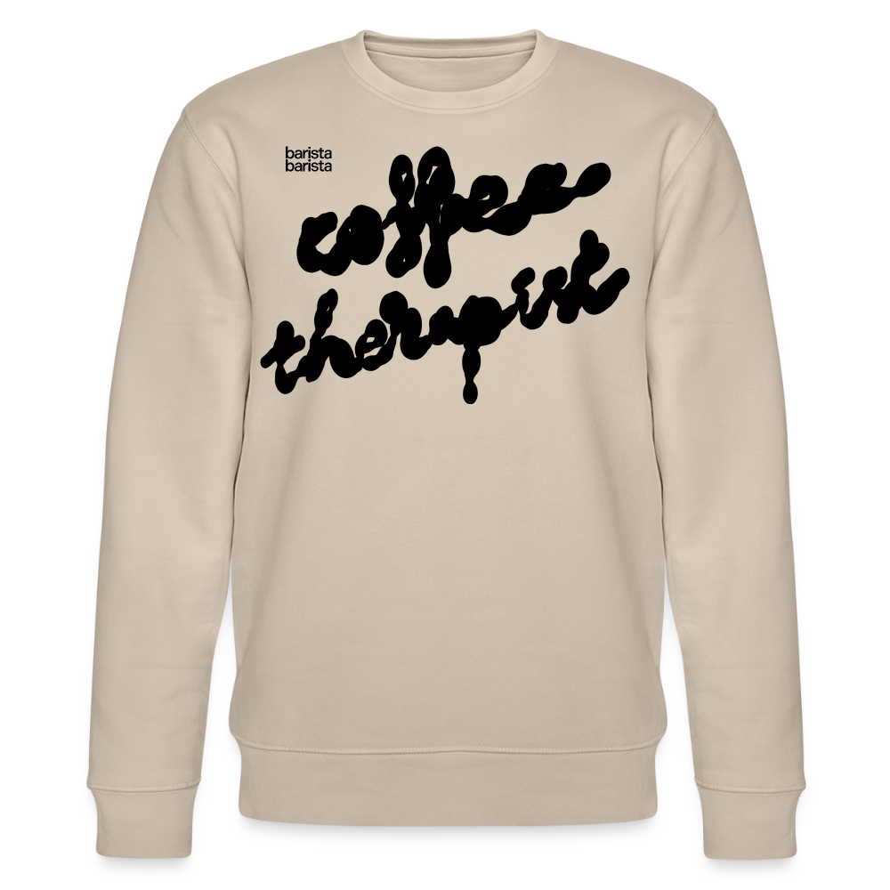 Sudadera Unisex (THERAPIST) - beige