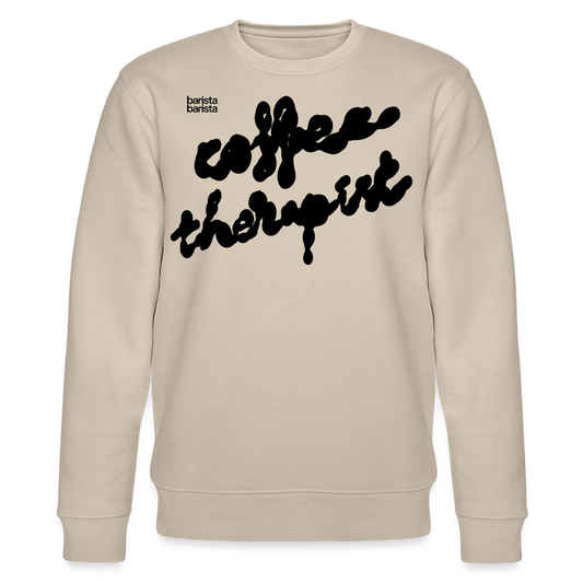 Sudadera Unisex (THERAPIST) - beige