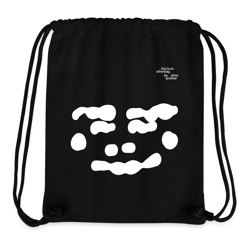 Bolsa de cordones heavyweight recycled Stanley/Stella (FACE) - negro