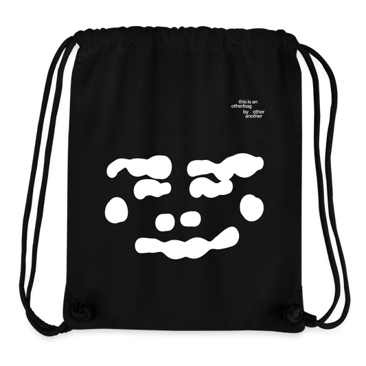 Bolsa de cordones heavyweight recycled Stanley/Stella (FACE) - negro
