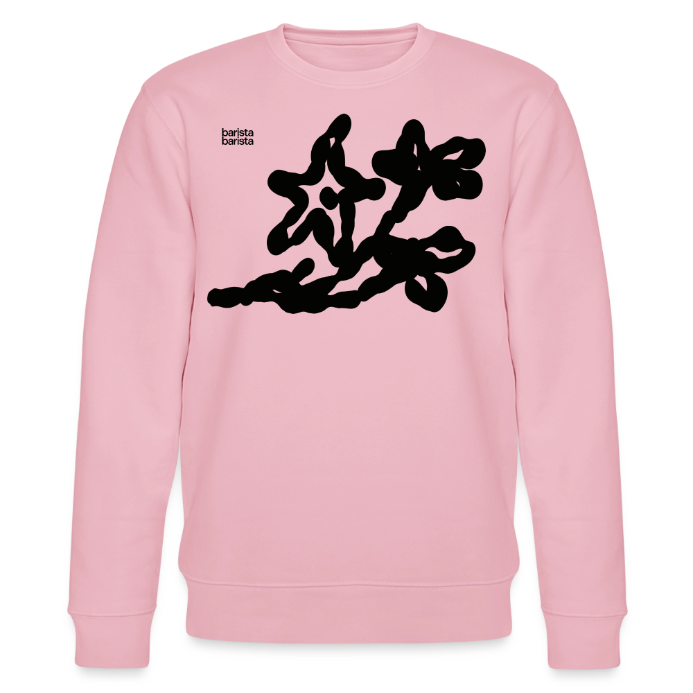 Sudadera Unisex (FLOWER) - rosa claro