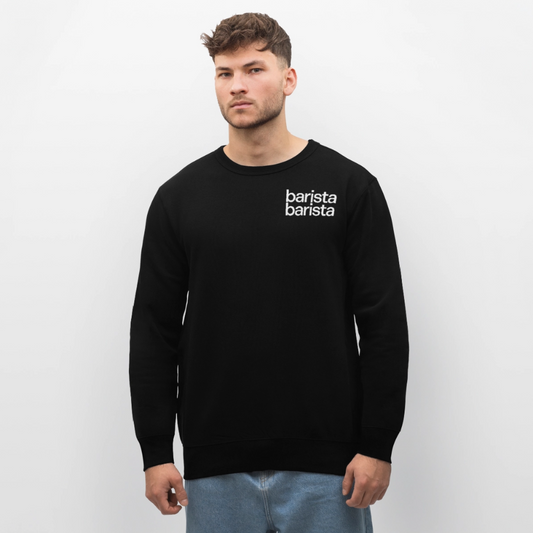 Sudadera logo blanco - negro