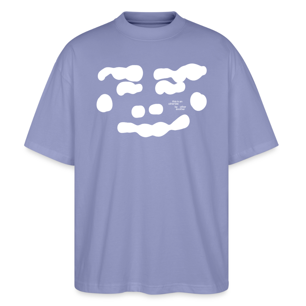 Camiseta Oversize Unisex (CARA) - violeta