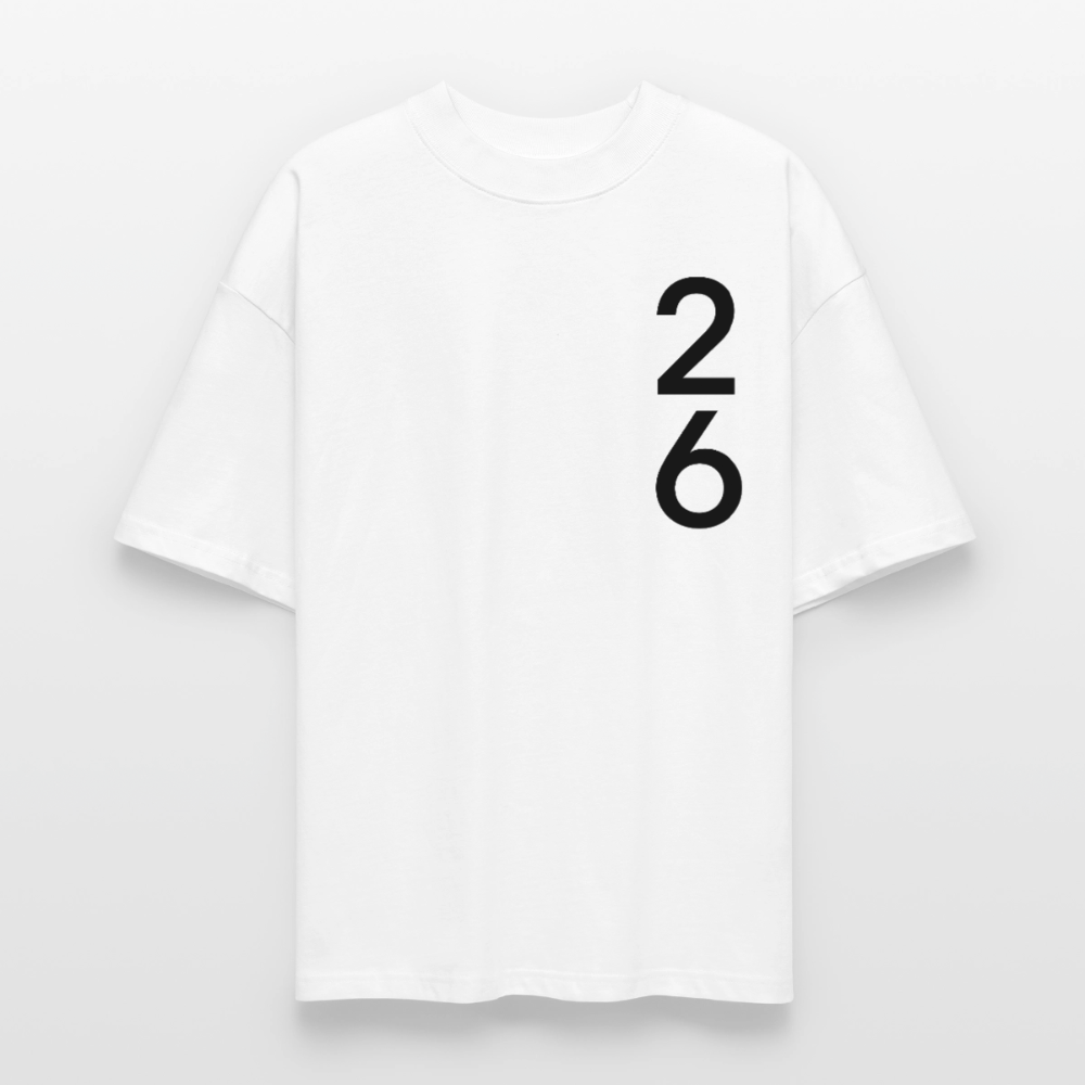 Camiseta Oversize Ecológica Unisex Stanley/Stella Blaster 2.0 - blanco