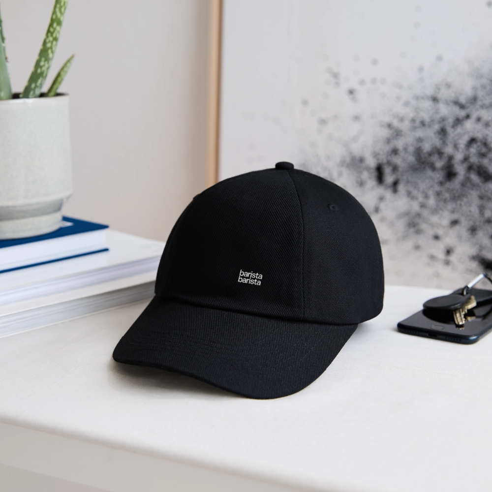 Gorra Negra (FLOR) - negro/negro