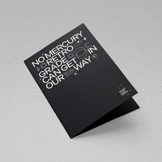 Tarjeta MERCURY RETROGRADE
