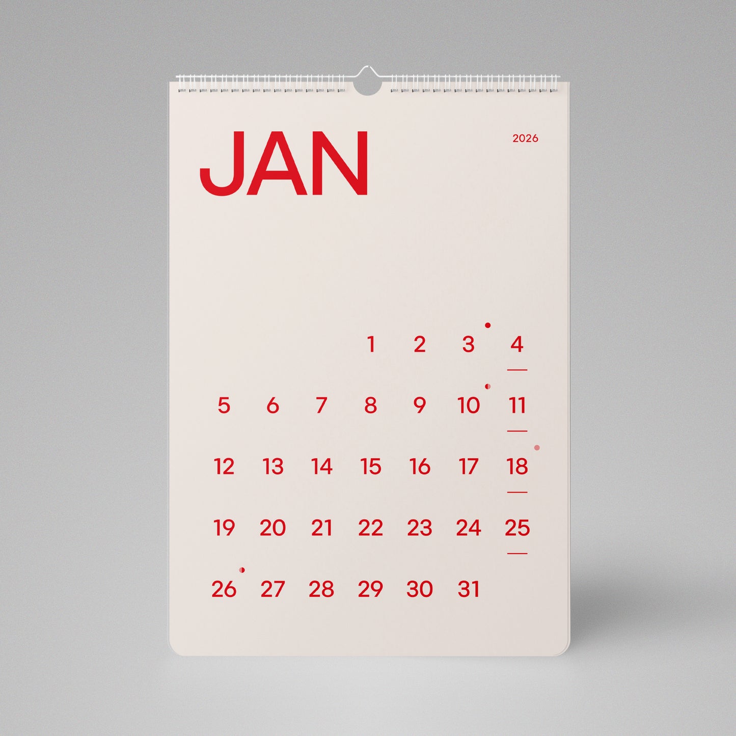 Calendario OTH—1 (2026)