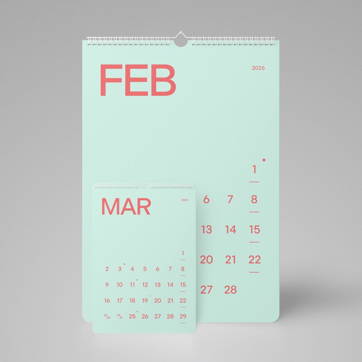 Calendario OTH—2 VERDE (2026)