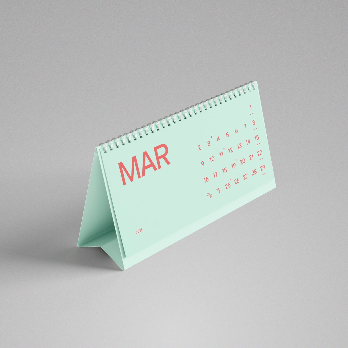 Calendario OTH—2 VERDE (2026)