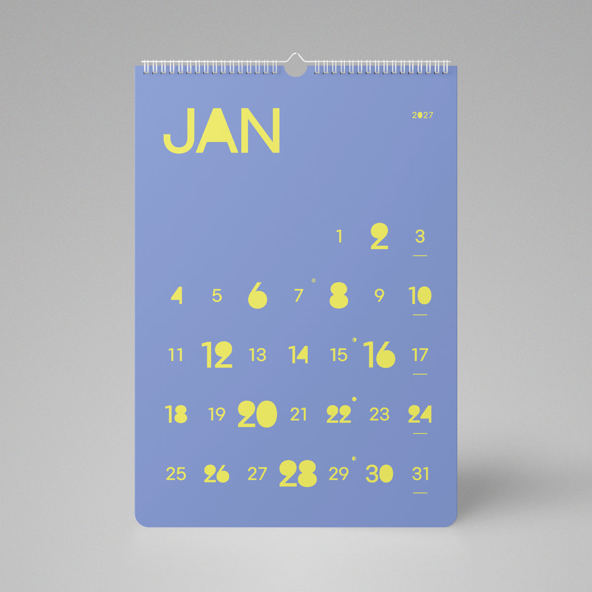 Calendario PLF 2027