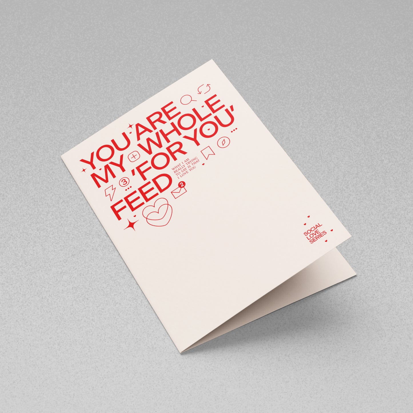 SOCIAL LOVE OTHERCARDS — Greeting Cards