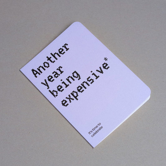 Tarjeta YEAR EXPENSIVE